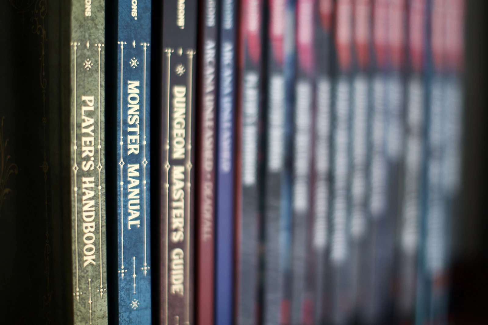 A collage of 5e sourcebooks